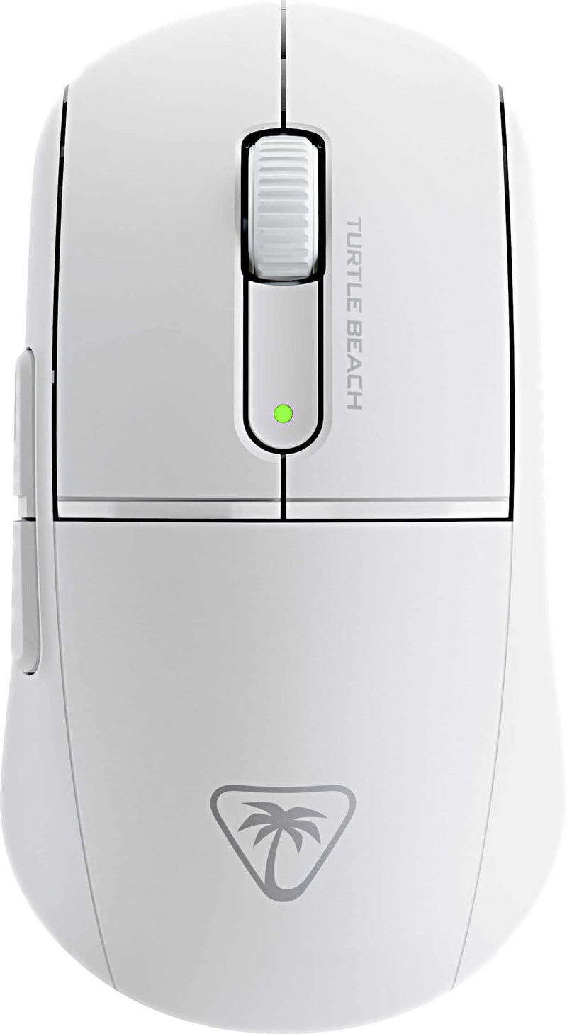 Turtle Beach - Burst II Air Ultra-Lightweight Wireless Optical Gaming Mouse with Bluetooth  120-hour battery - Wireless - White