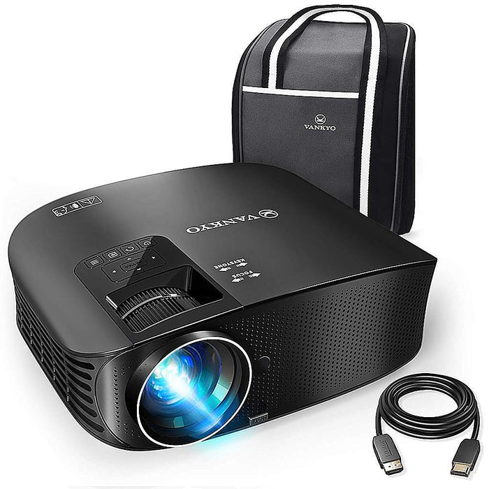 VANKYO Leisure 510W HD Projector Portable Movie Wireless connection Projector - Black