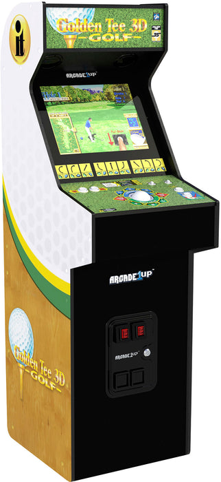 Arcade1Up - Golden Tee 3D 35th Anniversary Deluxe Arcade Machine - Green