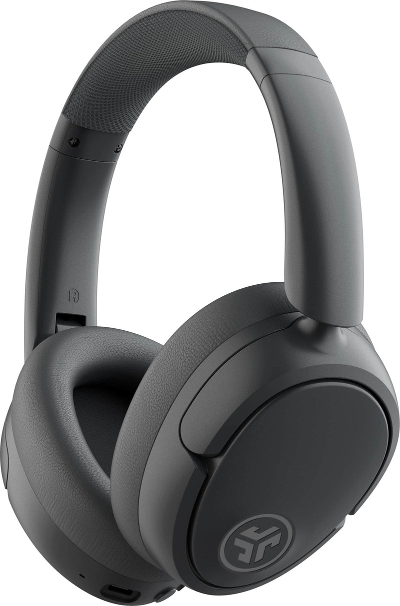 JLab - JBuds Lux ANC Wireless Bluetooth Over-Ear Headphones with Active Noise Cancelling Spatial Audio  70+ Hour Battery - Graphite
