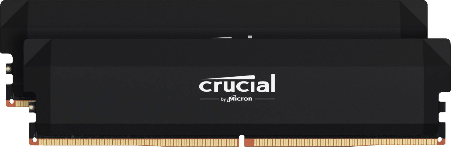 Crucial Pro - Overclocking Edition - DDR5 - kit - 32 GB 2 x 16 GB - DIMM 288-pin - 6000 MHz / PC5-48000 - unbuffered