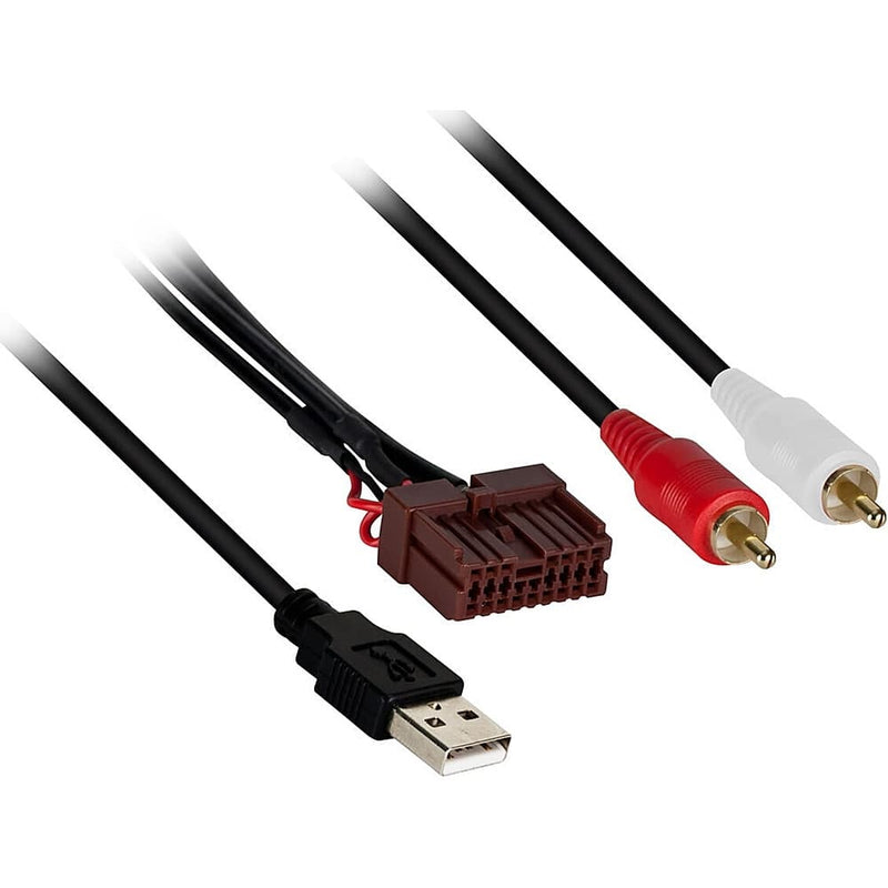 Metra - Axxess USB Retention Harness for Select 2008-2017 Hyundai and Kia Vehicles - Multi