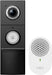 TP-Link - Tapo Battery/Wired Smart Video Doorbell 2K 5MP with Chime - No Monthly Fees - Black/White