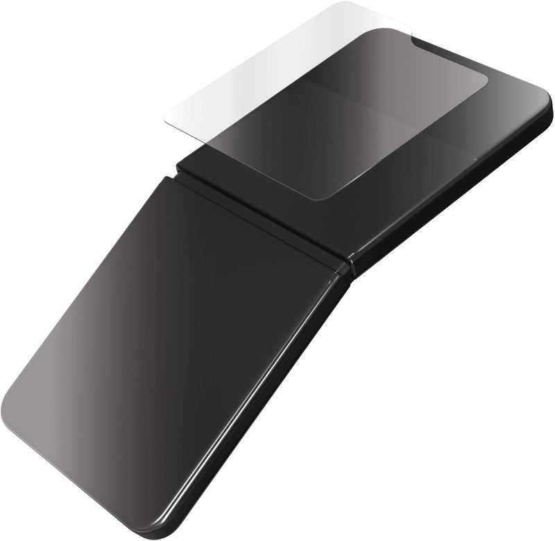 ZAGG - Glass+ Defense Screen Protector for Samsung Galaxy Z Flip7 FE Flip6 - Clear