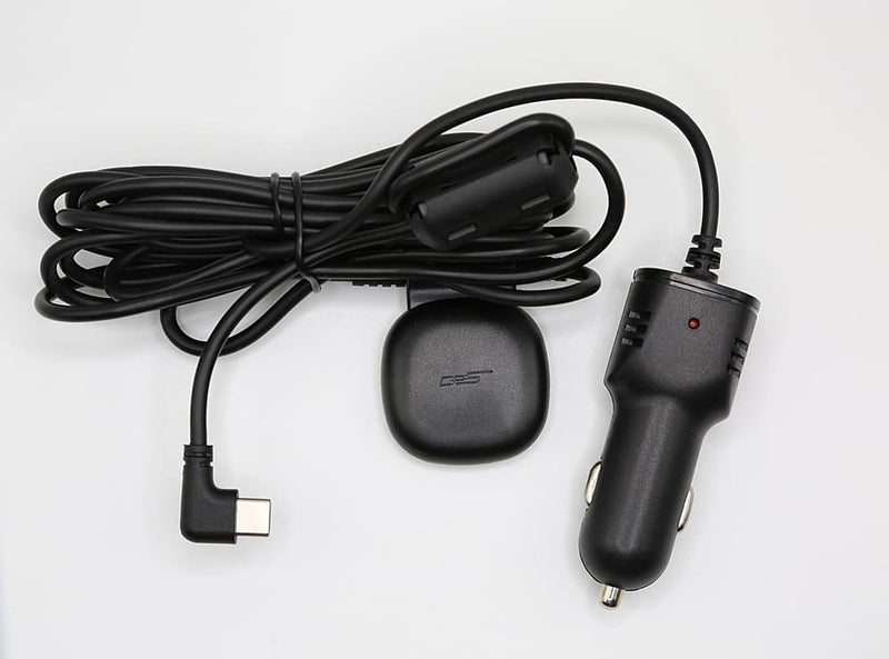 Rexing - GPS Charger Type-C Port for R4  V1P Flex X4 - Black