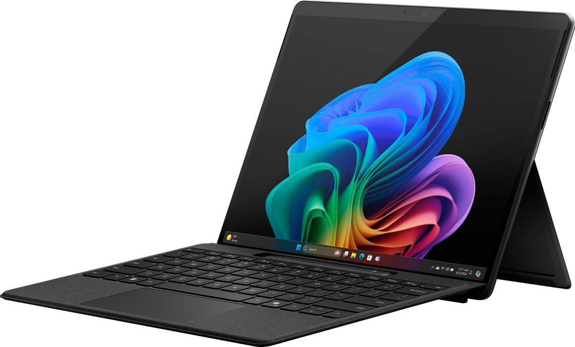 Microsoft - Surface Pro - Copilot+ PC - 13 OLED - Snapdragon X Elite - 16GB Memory - 1TB SSD - Device Only (11th Edition) - Black