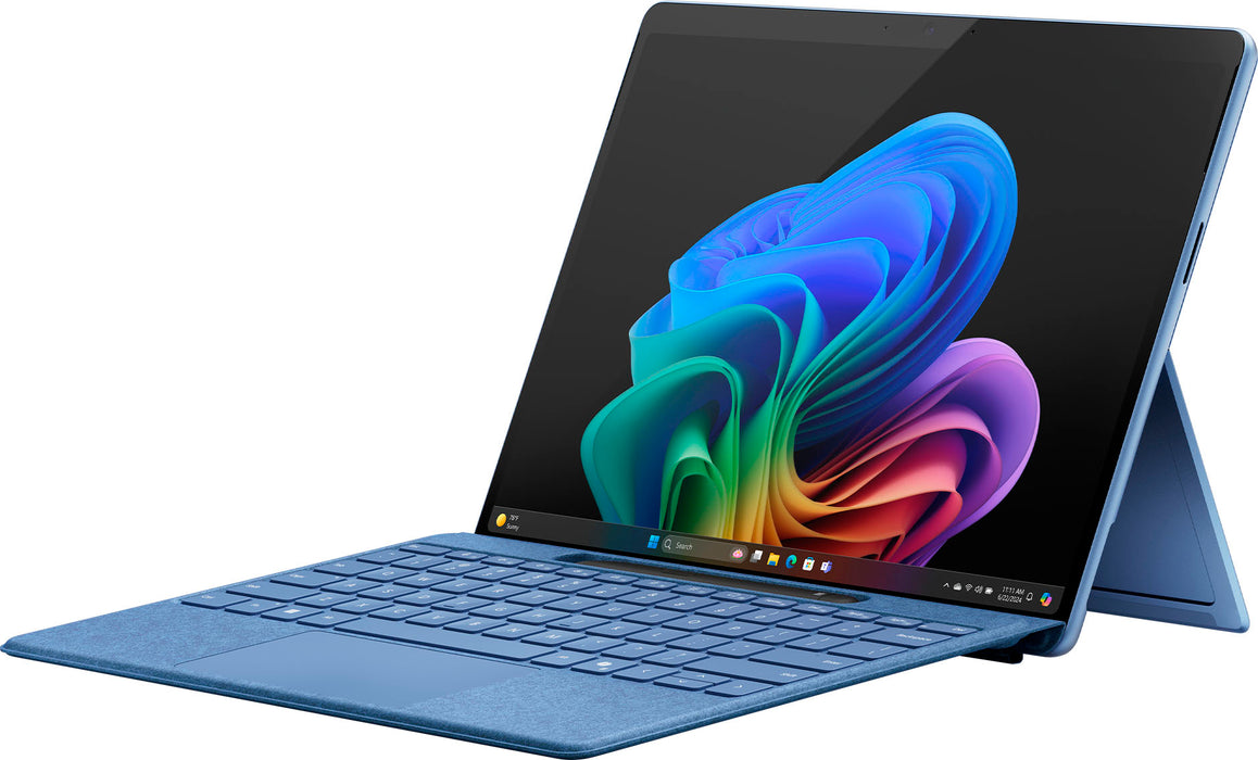 Microsoft - Surface Pro - Copilot+ PC - 13 - Snapdragon X Plus - 16GB Memory - 512GB SSD - Device Only (11th Edition) - Sapphire