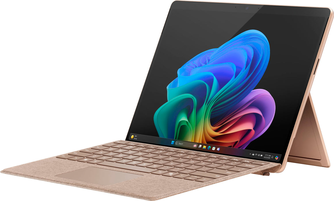 Microsoft - Surface Pro - Copilot+ PC - 13 OLED - Snapdragon X Elite - 16GB Memory - 512GB SSD - Device Only (11th Edition) - Dune