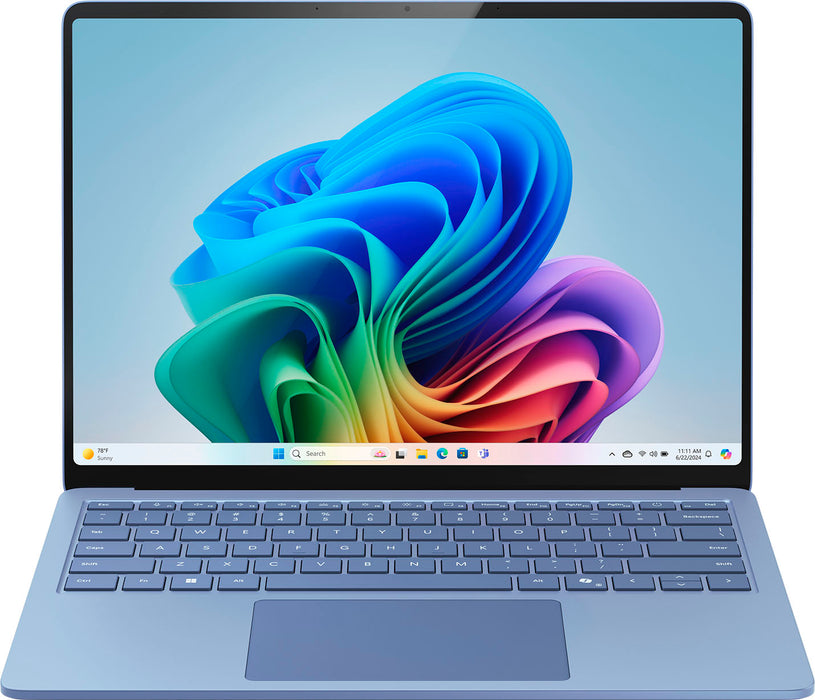 Microsoft - Surface Laptop - Copilot+ PC - 13.8" Touch-Screen - Snapdragon X Plus - 16GB Memory - 512GB SSD (7th Edition) - Sapphire