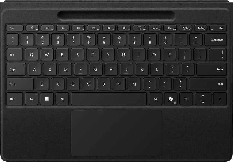 Microsoft - Surface Pro Flex Keyboard for Pro 13" (11th Edition) Pro 9 and Pro 8 with Pen Storage - Black