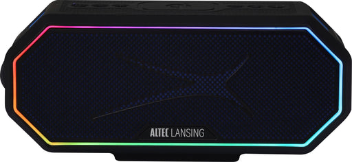 Altec Lansing - Bluetooth HydraBlast 2.0 EverythingProof Portable Speaker - Black/Blue