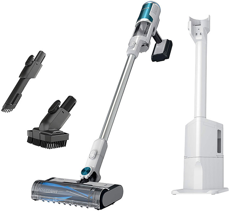 Shark - Clean  Empty Cordless Stick Vacuum  Auto-Empty System Self Cleaning Brushroll HEPA Filtration - White