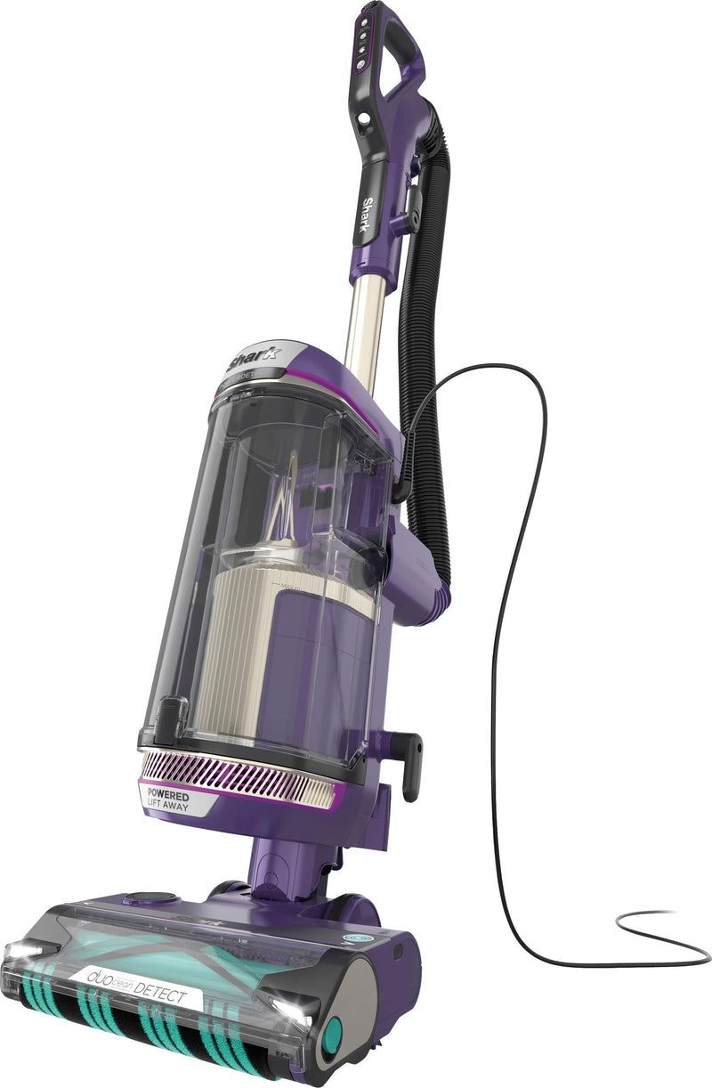 Shark - PowerDetect Upright Vacuum with DuoClean Detect Technology Self-Cleaning Brushroll and XL Dustcup - Eggplant