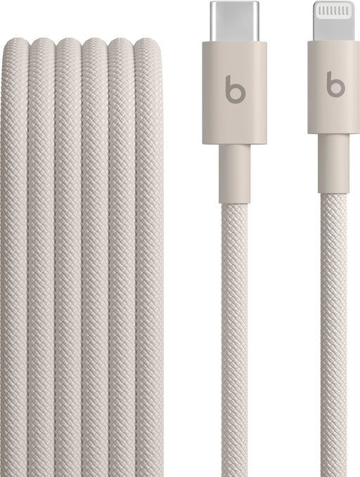 Beats - 5' USB-C to Lightning Woven Cable - Surge Stone