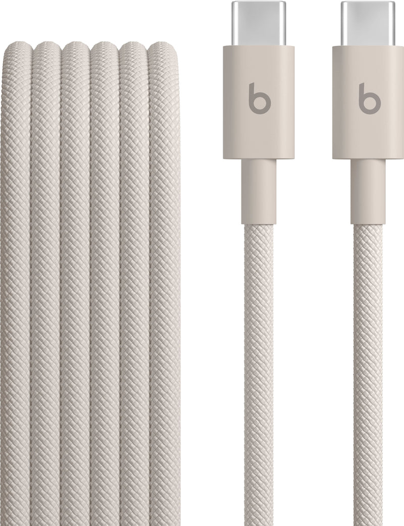 Beats - 5' USB-C to USB-C Woven Cable - Surge Stone