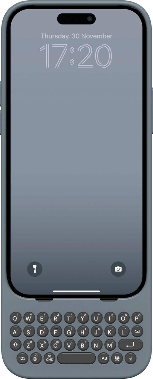 Clicks - Keyboard for Apple iPhone 15 Pro - London Sky