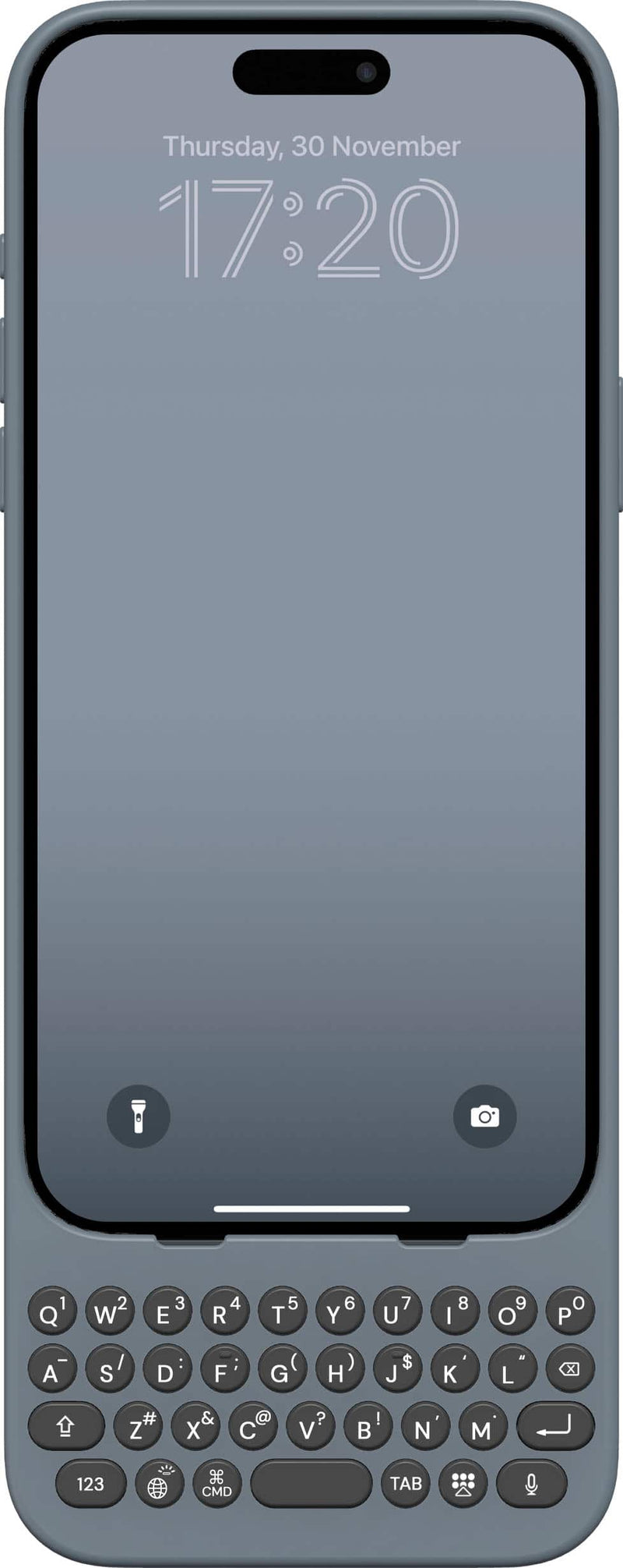 Clicks - Keyboard for Apple iPhone 15 Pro Max - London Sky
