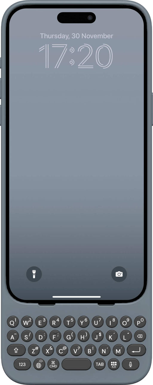 Clicks - Keyboard for Apple iPhone 15 Pro Max - London Sky