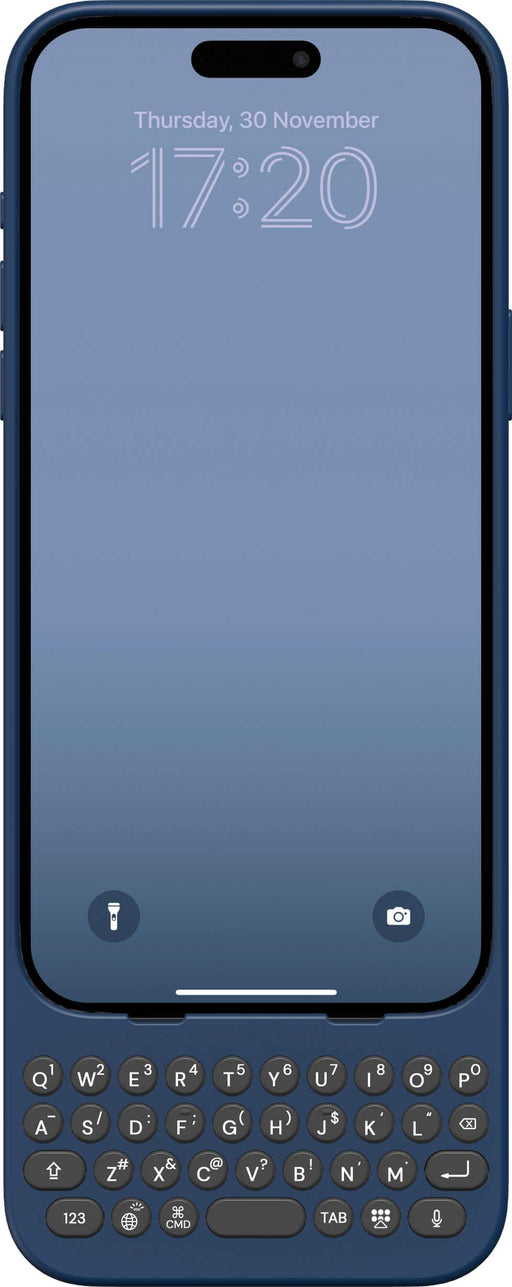 Clicks - Keyboard for Apple iPhone 15 Pro Max - Royal Ink