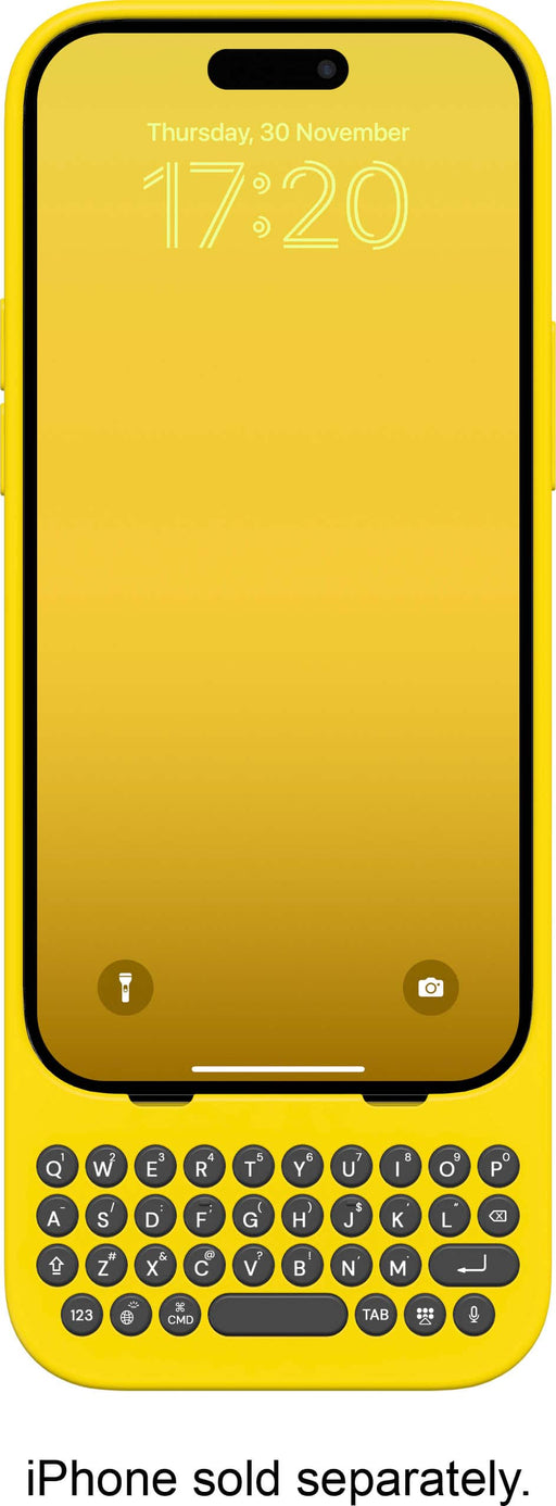 Clicks - Keyboard for Apple iPhone 15 Pro - BumbleBee