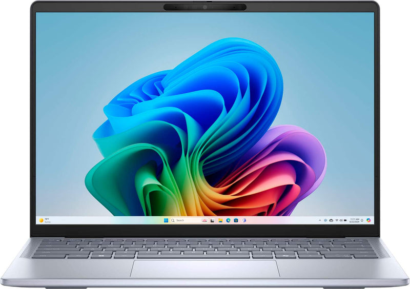 Dell - Inspiron 14 Plus Copilot+ PC - 14" 2.5K Touchscreen Laptop - Snapdragon X Plus X1P-64 2024 - 16GB Memory - 512GB Storage - Ice Blue