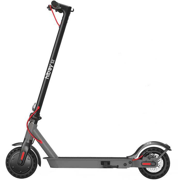 HiBoy - S2 Foldable Electric Scooter w/ 17 mi Max Operating Range  19 mph Max Speed - Grey