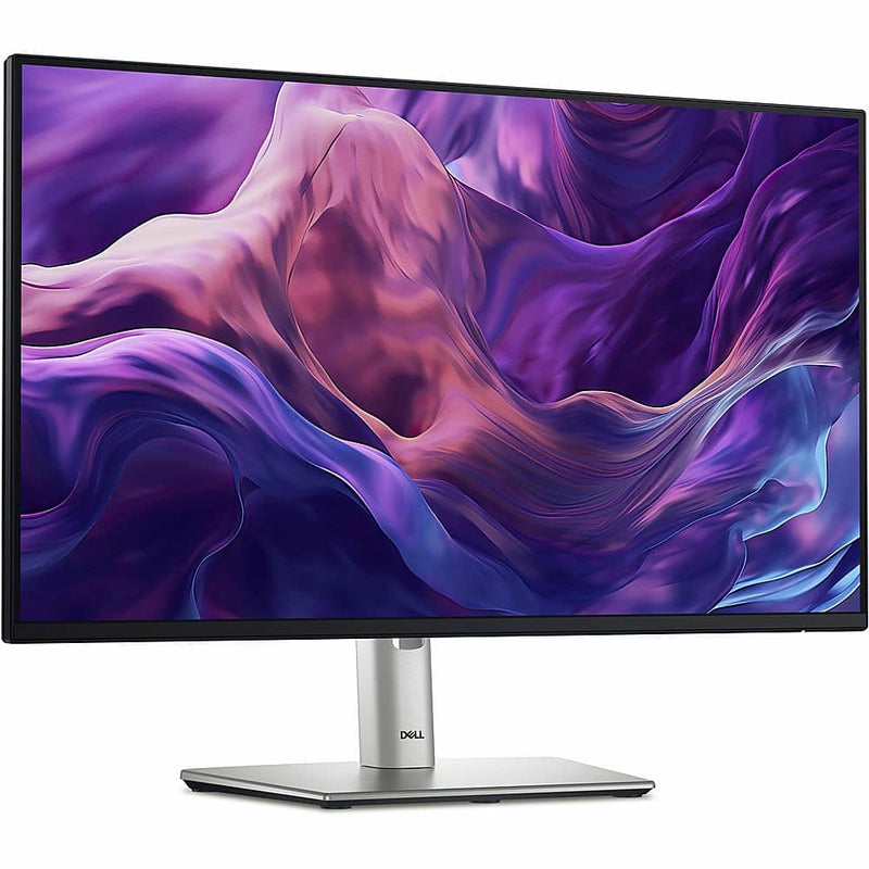 Dell - 23.8" IPS LED FHD 100Hz Monitor (USB HDMI) - Black Silver Multicolor