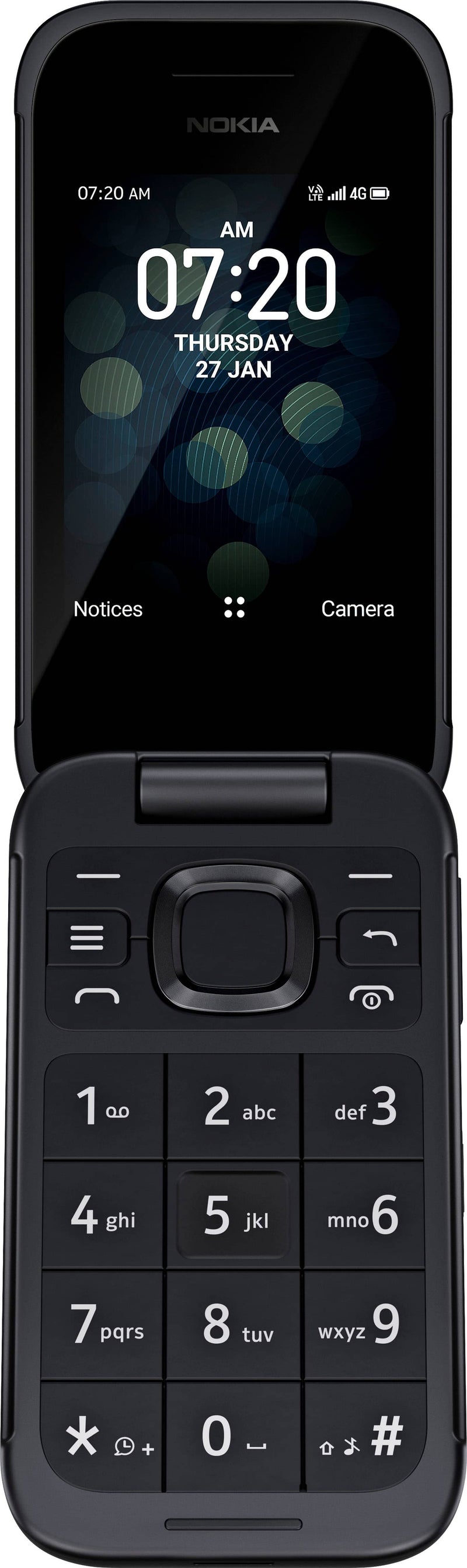 Nokia - 2780 Flip Phone (Unlocked) - Black