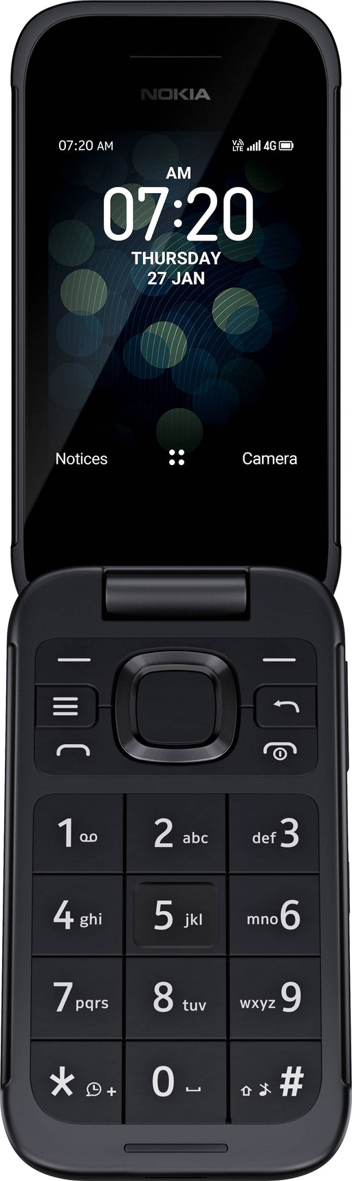 Nokia - 2780 Flip Phone (Unlocked) - Black