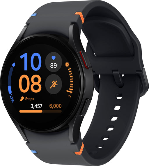 Samsung - Galaxy Watch FE Smartwatch 40mm BT with Black Band - Black