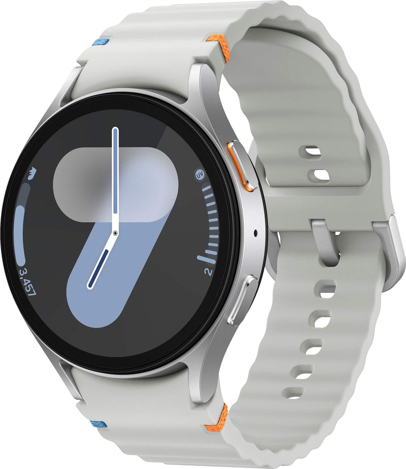 Samsung - Galaxy Watch7 Aluminum Smartwatch 44mm BT - Silver - (2024)