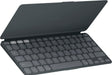 Logitech Keys-To-Go 2 for iPad - keyboard - built-in cover - QWERTY - English - graphite Input Device