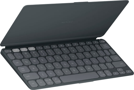 Logitech Keys-To-Go 2 for iPad - keyboard - built-in cover - QWERTY - English - graphite Input Device