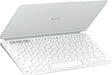 Logitech Keys-To-Go 2 for iPad - keyboard - built-in cover - QWERTY - English - pale gray Input Device