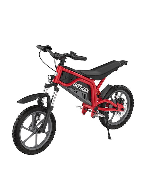 GoTrax - Fitz 16" Electric Dirt Bike w/15mi Max Range  15.5 mph Max Speed - Red