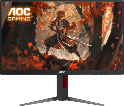 AOC - 24G4 23.8" IPS Gaming Monitor FHD (1920x1080) 180Hz 1ms Freesync HDR10 - Black/Silver/Red