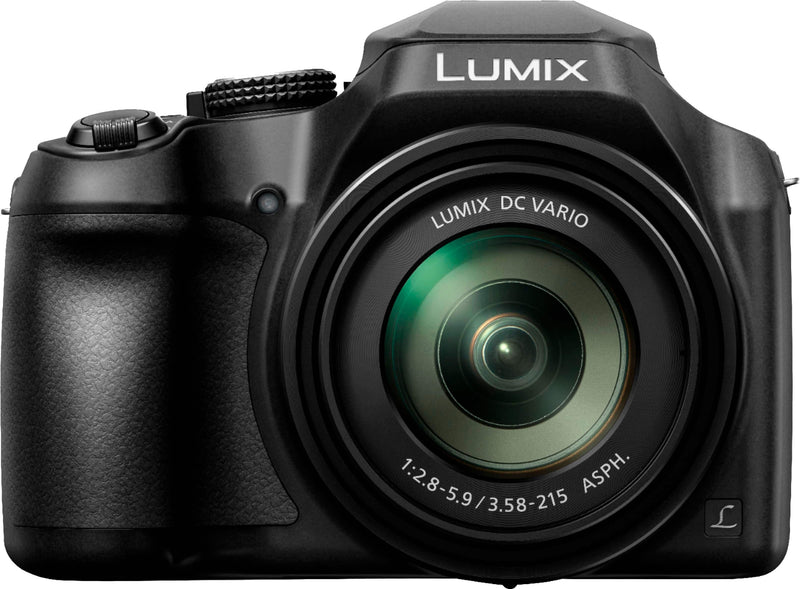 Panasonic - LUMIX FZ80D 18.1 Megapixels 4K Photo Point and Shoot Digital Camera with 60X Zoom Lens - Black