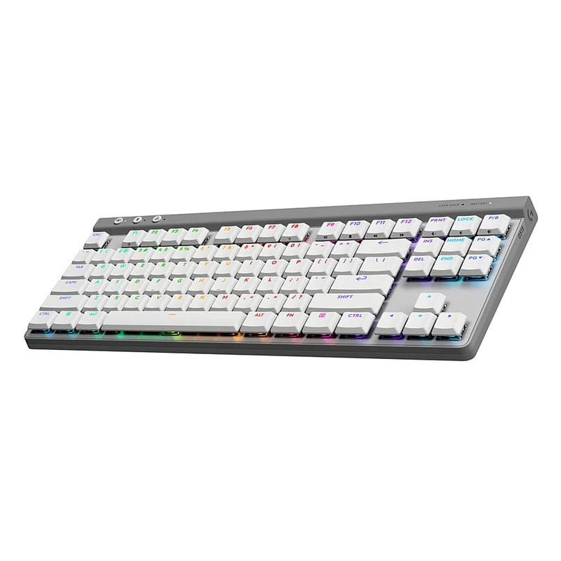 Logitech G G515 - keyboard - LIGHTSPEED TKL - QWERTY - English - white Input Device