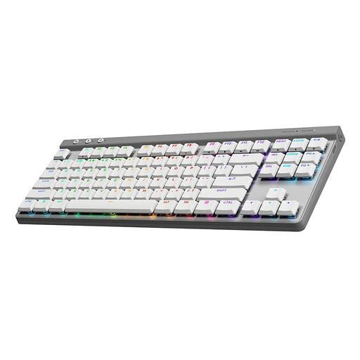 Logitech G G515 - keyboard - LIGHTSPEED TKL - QWERTY - English - white Input Device