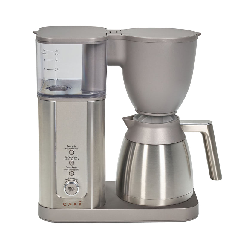 Caf - Specialty Smart 10-Cup and Single Serve Coffee Maker with Insulated Thermal Carafe - Stainless Steel