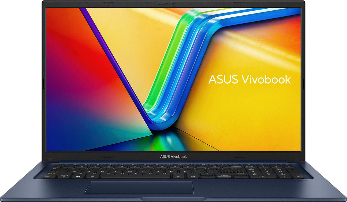 ASUS - Vivobook 17" FHD Laptop - Intel Core i3-1215U with 8GB Memory - 512GB SSD - Quiet Blue