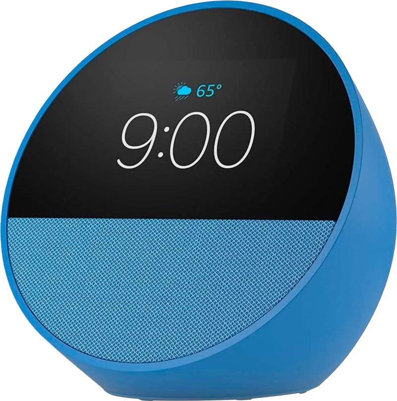 Amazon Echo Spot (2024 release) Smart alarm clock with vibrant sound and Alexa