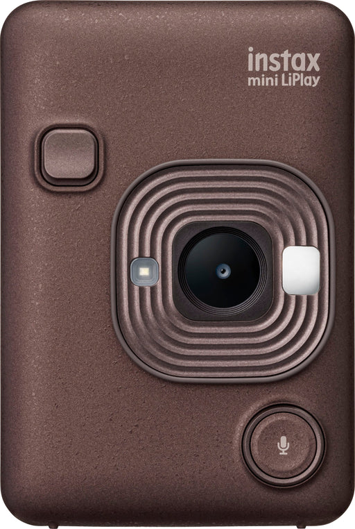 Fujifilm - INSTAX MINI LIPLAY Hybrid Instant Camera - Deep Bronze