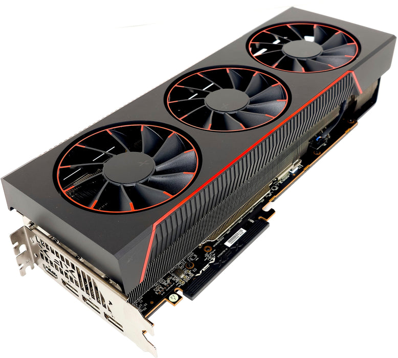 XFX - Mercury AMD Radeon RX 7900 XTX Magnetic Air 24GB GDDR6 PCI Express 4.0 Gaming Graphics Card - Black/Red