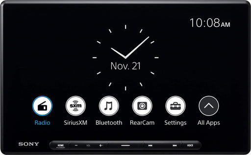 Sony - 10.1" Wireless Apple CarPlay and Android Auto Digital Media Receiver Maestro Compatible - Black