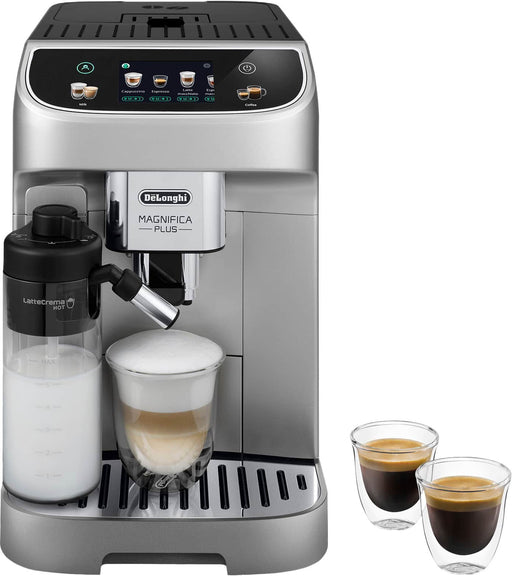 De'Longhi - Magnifica Plus Fully Automatic Espresso Machine - Silver