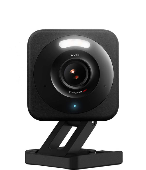 Wyze - Cam V4 2.5k QHD WiFi Indoor/Outdoor Wired Security Camera with Color Night Vision - Black