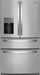 Whirlpool - 26 cu. ft. French Door Refrigerator with Prep  Store Bins - Stainless Steel