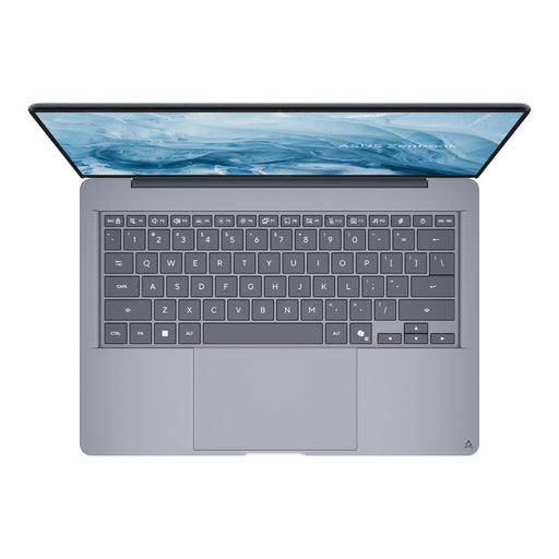 ASUS - Zenbook 14 14" OLED Laptop - Snapdragon X (2026) - 16GB Memory - 256GB Storage - Arctic Blue