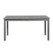 Walker Edison - Everest Acacia Wood Outdoor Dining Table - Gray Wash